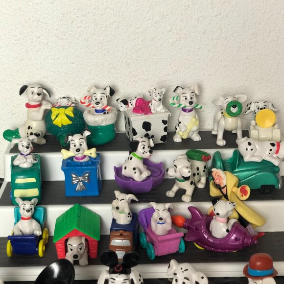 Disney 101 Dalmatians Dog Toy Figures McDonalds Mixed Lot of 76 Vintage 1990s - Picture 11 of 11